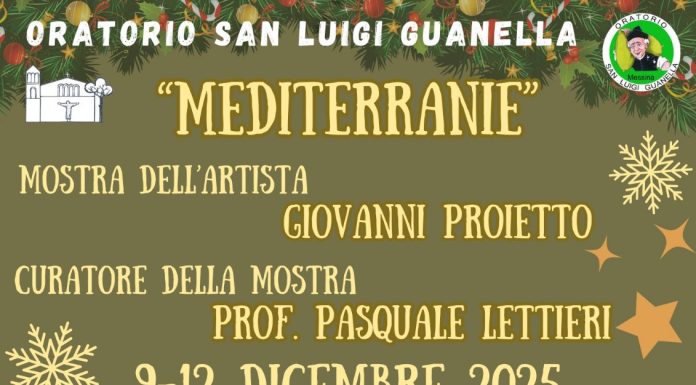 “Mediterranie”: l’arte di Giovanni Proietto illumina l’Oratorio San Luigi Guanella