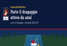 CANALE DEI NAVICELLI, PARTE IL DRAGAGGIO ATTESO DA ANNI