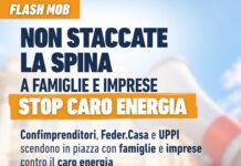 CONFIMPRENDITORI-FEDER.CASA e UPPI – CARO ENERGIA, FLASH MOB A MONTECITORIO: “PORTIAMO IN PIAZZA UNA PROPOSTA CONCRETA PER TAGLIARE LA BOLLETTA DEL 30%”